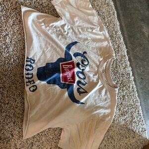 Coors Banquet Women's Short Sleeve Tee - White